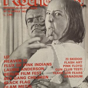 ROCKERILLA- mensile di musica rock | ROCKERILLA - N° 33 APRILE -1983 ( recensioni dischi novita’, articoli vari, etc. )