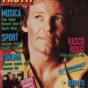 SETTIMANALE TUTTI FRUTTI | TUTTI FRUTTI - N° 3 -18 APRILE 1985 ) ( recensioni dischi novita', classifiche, Italiane & straniere, articoli vari, etc. )