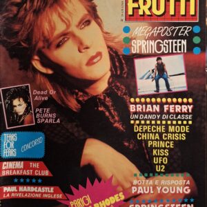 SETTIMANALE TUTTI FRUTTI | TUTTI FRUTTI- N° 12 -20 GIUGNO 1985 ( recensioni dischi novita’, classifiche, Italiane & straniere, articoli vari, etc. )