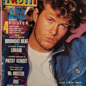 SETTIMANALE TUTTI FRUTTI | TUTTI FRUTTI- N° 21 -29 MAGGIO 1986 ( recensioni dischi novita’, classifiche, Italiane & straniere, articoli vari, etc. )