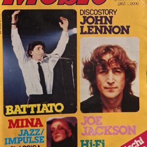 MENSILE MUSIC | N° 44- GENNAIO/ FEBBRAIO 1983 ( Stefano Sabatini, C. Malgioglio, Alberto Fortis-intervista, Jazz etichetta Impulse, articoli vari, etc. )