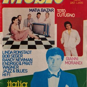 MENSILE MUSIC | N° 45- MARZO 1983 ( DISCO MIX - storia, Bob Seger-discografia, il Blues in Italia, tanti altri servizi e articoli su artisti vari )