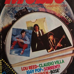 MENSILE MUSIC | GIUGNO 1980- N° 17 ( Paul McCartney, Le colonne sonore degli anni '60, Rock '80, Mimmo Cavallo. Herbie Hancock, e tanti altri articoli, etc. )
