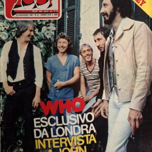 SETTIMANALE CIAO 2001 | ANNO 1981- N° 21- 24 MAGGIO 1981 ( Leon Russell, Ron, Alan Parson- testi, Keith Tippett & Julie Driscoll, Queen, George Thorogood, etc. )