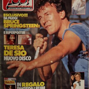 SETTIMANALE CIAO 2001 | ANNO 1985 / N° 31- 2 AGOSTO 1985 ( cont. 2 Poster + 8 photoalbum,  Talking Heads, Cozy Powell, Nile Rodgers, Mike Francis, Amii Stewart, etc. )