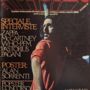 MENSILE POPSTER | POPSTER N° 13 ( APRILE 78 )- cont. MAX Poster Alan Sorrenti- biografia-discografia, articoli e foto, oltre a gli artisti in copertina: testi Punk in Italiano-Inglese, dischi novita', classifiche, etc. )