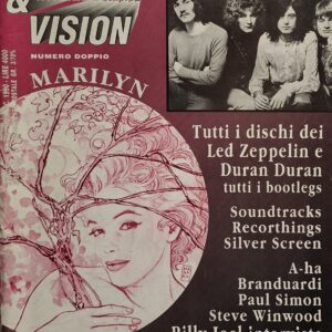 SOUND & VISION MENSILE | RIVISTA DI MUSICA E ANNUNCI- N° 17 & 18 NOVEMBRE/ DICEMBRE 1990 ( dimensioni rivista: 28x20 con 2 copertine, Italiano & Inglese, Discografia USA + le Rarita' dei Led Zeppelin, etc. )