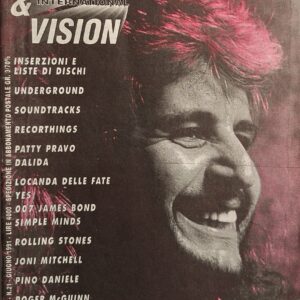 SOUND & VISION MENSILE | RIVISTA DI MUSICA E ANNUNCI- N° 21- GIUGNO 1991 ( dimensioni rivista: 28x20, 2 copertine, in Italiano & Inglese, YES story, Patty Pravo discografia 45 giri, colonne sonore, etc. )
