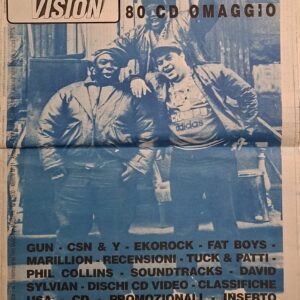 SOUND & VISION MENSILE | RIVISTA DI MUSICA E ANNUNCI- N° 11- GENNAIO 1990 ( dimensione rivista: 43x29, 2 copertine, tutte le riviste con queste dimensioni, sono piegate in 2 parti, articoli e notizie su tutti gli artisti in copertina, etc. )