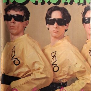 MENSILE ROCKSTAR | ROCKSTAR- N° 7 ( APRILE 1981 ) cont. MAX Poster Color, DEVO-discografia, biografia, notizie e articoli, NO inserto enciclopedia di rockstar, in alcune pagine ci sono dei strappi )