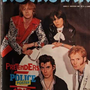 MENSILE ROCKSTAR | ROCKSTAR- N° 8 ( MAGGIO 1981 )-cont. MAX Poster Color, POLICE con interviste, NO inserto enciclopedia di rockstar, Steve Winwood, J.J. Burnel, Michael Bloomfield, D.J. classifiche Discoteche & Radio, musica elettronica, JAM, Tuxedo Moon, recensioni dischi novita', etc. )