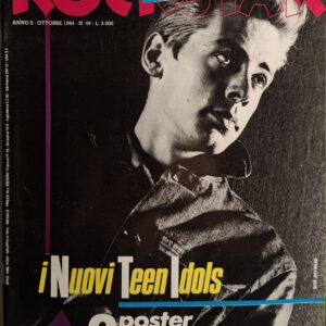 MENSILE ROCKSTAR | ROCKSTAR- N° 49 ( OTTOBRE 1984 ) cont. Doppio MAX Poster- PRETENDERS / KAJAGOOGOO, Fela Kuti, Howard Jones, Boy George, Doors, Allman Brothers, Queen, LP novita', etc. etc. )