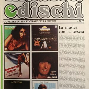 MENSILE MUSICA E DISCHI | N° 397- LUGLIO 1979 ( dimensioni rivista 34×24, 76 pagine, incluso Inserto-Rassegna, 28 pagine, in tutti i numeri: tantissime foto copertine dischi, articoli vari, recensioni dischi novita’, etc. )