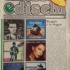 MENSILE MUSICA DISCHI | N° 411- SETTEMBRE 1980 ( incl. nuovo inserto: WATT !, dimensioni rivista 34×24, incluso Inserto-Rassegna, 36 pagine, Rubrica A.I.D. Associazione Italiana Disck-Jockey, in tutti i numeri: tantissime foto copertine dischi, articoli vari, recensioni dischi novita’, etc. )