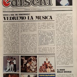 MENSILE MUSICA DISCHI | N° 413- NOVEMBRE 1980 ( dimensioni rivista 34×24, incluso Inserto-Rassegna, 36 pagine, Rubrica A.I.D. Associazione Italiana Disck-Jockey, in tutti i numeri: tantissime foto copertine dischi, articoli vari, recensioni dischi novita’, etc. )