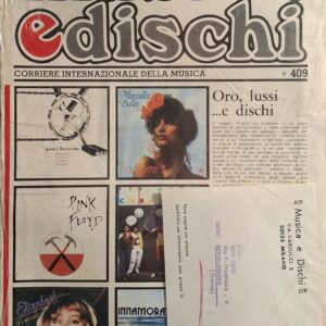 MENSILE MUSICA DISCHI | N° 409-LUGLIO 1980 ( Copia Sigillata- dimensioni rivista 34×24, incluso Inserto-Rassegna, 36 pagine, Rubrica A.I.D. Associazione Italiana Disck-Jockey- DEE JAY Parade, in tutti i numeri: tantissime foto copertine dischi, articoli vari, recensioni dischi novita’, etc. )
