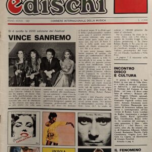 MENSILE MUSICA DISCHI | N° 417- MARZO 1981 ( incl. nuovo Inserto: WATT! 4 pagine 48x34 -dimensioni rivista 34×24, incluso Inserto-Rassegna, 36 pagine, Rubrica A.I.D. Associazione Italiana Disck-Jockey- DEE JAY Parade, in tutti i numeri: tantissime foto copertine dischi, articoli vari, recensioni dischi novita’, etc. )