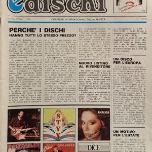 MENSILE MUSICA DISCHI | N° 418- APRILE 1981 ( incl. nuovo Inserto: WATT! 4 pagine 48×34 -dimensioni rivista 34×24, incluso Inserto-Rassegna, 36 pagine, Rubrica A.I.D. Associazione Italiana Disck-Jockey- DEE JAY Parade, in tutti i numeri: tantissime foto copertine dischi, articoli vari, recensioni dischi novita’, etc. )