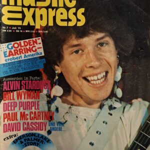 MUSIK EXPRESS | MENSILE IN LINGUA TEDESCA- N° 7 LUGLIO 1974 ( condizioni EX+, Ten Years After, Slade, Man, Bill Wyman, mini poster Abba, Chris Braun Band, Emerson, Lake & Palmer, LP novita', etc. )