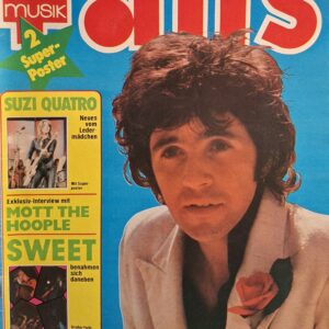 FANS MUSIK | MENSILE IN TEDESCO- N° 2- FEBBRAIO 1974 ( NO Superposter )- Gilbert O' Sullivan, Sweet, Barry Blue, Suzi Quatro, Mott The Hoople, Elton John, David Essex, Pink Floyd, Beach Boys, etc. )