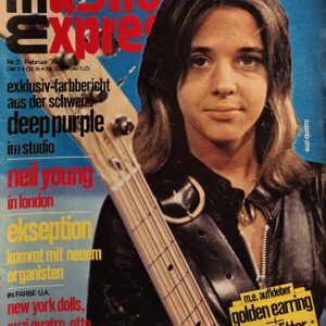 MUSIK EXPRESS | MENSILE IN LINGUA TEDESCA- N° 2 FEBBRAIO 1974 ( condizioni M- articoli Su: Uriah Heep, C.S.N. & Y. New York Dolls, Billy Paul, Deep Purple, Ekseption, Suzi Quatro, David Bowie, recensioni LP novita', etc. )