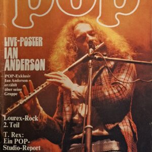 POP | MENSILE IN TEDESCO- POP- N° 18- 1973 ( NO Poster ) Jethro Tull, Lourex-Rock part. 2, Johnny Winter, Edgar Winter, Moody Blues, Rhythm & Sounds '73 rock jazz funk, T. Rex, etc. )