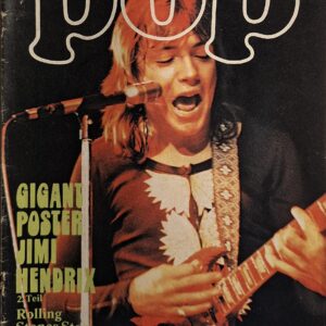 POP | MENSILE IN TEDESCO- POP- N° 13- 1973 ( NO Poster ) Jimi Hendrix, Klaus-Dieter, David Cassidy, Rolling Stones story, West Bruce and Laing, etc. )