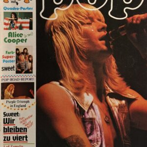 POP | MENSILE IN TEDESCO- POP-N° 14- 1974 ( NO Poster ) Deep Purple, Sparks, Sweet, Deutsch-Rock, Gentle Giant, Peter Maffay, Led Zeppelin, LP novita', classifiche, etc. )