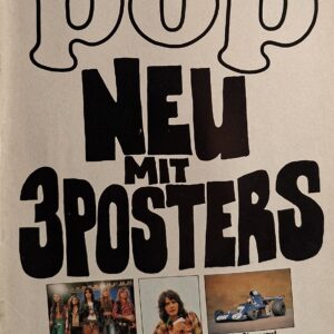 POP | MENSILE IN TEDESCO- POP- N° 20- 1973 ( NO Poster ) Kin Ping Meh, King Crimson, Nazareth, Eric Burdon, Elton John, Roy Wood ( Wizzard ) etc. )