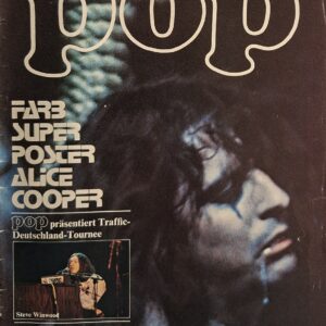POP | MENSILE IN TEDESCO- POP- N° 7- 1973 ( NO Poster ) Traffic, David Gilmour, Alice Cooper, mini poster Chuck berry, Andy Powell, Isaac Hayes, Timothy Leary, David Byron, etc. )