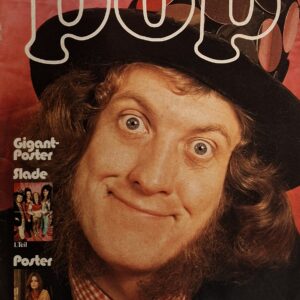 POP | MENSILE IN TEDESCO- POP- N° 7 - 1974 ( cont. MAX POSTER,3 strappi, si puo' riparare con nastro adesivo, 1° parte poster Slade ) Cockney Rebel, YES, Reinhard Mey, T. Rex, mini poster Pink Floyd, Slade, Ekseption, Stevie Wonder, etc. )