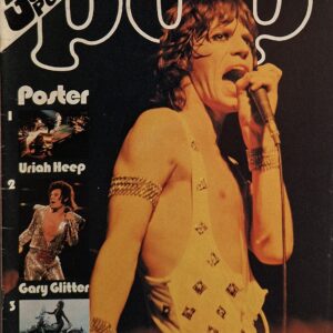 POP | MENSILE IN TEDESCO | POP- N° 23- 1973 ( NO Poster ) Rolling Stones -on tour-, Uriah Heep, mini poster David Cassidy, Karthago, Spencer Davis, Group, Gary Glitter, , etc. )