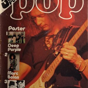 POP | MENSILE IN TEDESCO | POP- N° 24- 1973 ( NO Poster )Articoli su: Deep Purple, Nektar, Guru guru, mini poster Suzi Quatro, Marc Bolan, Genesis, Manfred Mann's Earth band, etc. )
