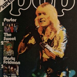 POP | MENSILE IN TEDESCO- POP- N° 3- 1974 ( NO Poster ) The WHO, Lobo, Sweet, Inga Rumpf, Roxy Music, New York Dolls, Rolling Stones, etc. etc. )
