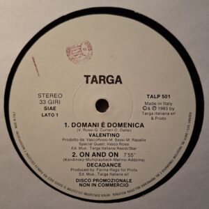 GENERE- electro italo disco-