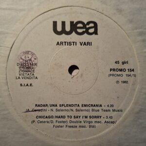 UNA SPLENDITA EMICRANIA / HARD TO SAY I'M SORRY / IT'S OVER NOW /ONE HELLO ( nice slow soul )