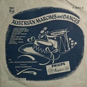 AUSTRIAN MARCHES AND DANCES ( ONLY COVER )