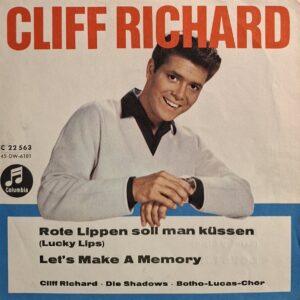 ROTE LIPPEN SOLL MAN KUSSEN / LET'S MAKE A MEMORY  ( Only Cover )