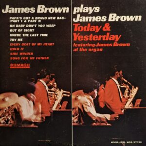 JAMES BROWN TODAY & YESTERDAY  ( incl. sidewinder, maybe the last time, hold it, etc. )