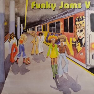 FUNKY JAMS V ( compilation di 45 giri rari & funk, vedi foto )
