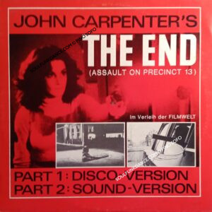 JOHN CARPENTER'S THE END (Assault On Precinct 13)/ PERT. 2