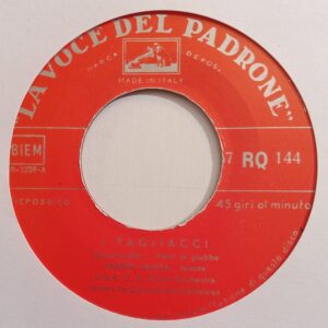 I PAGLIACCI / AVE MARIA