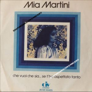 CHE VUOI CHE SIA...SE T'HO ASPETTATO TANTO / IO DONNA, IO PERSONA