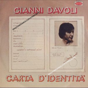 CARTA D' IDENTITA' / VERS. STRUMENTAL