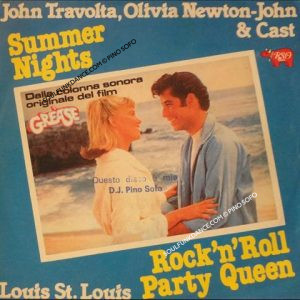 Film- ''GREASE'' -SUMMER NIGHTS / ROCK 'N' ROLL PARTY QUEEN