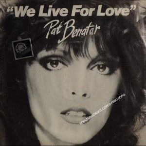 WE LIVE FOR LOVE / SO SINCERE