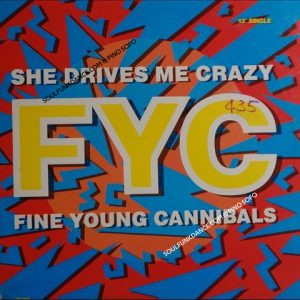 SHE DRIVES ME CRAZY / 4 VERSIONI ( original inner sleeve )