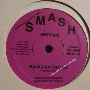 BACK-SEAT BOOGIE min.14:30 A Side / 13:49 B side ( TRACKS MIXED VARIOUS ARTIST )