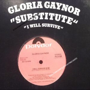 I WILLSURVIVE / SUBSITUTE ( 2 track disco )