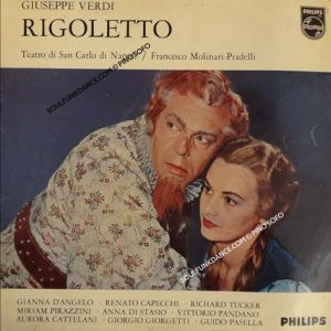 RIGOLETTO ( contiene libretto 16 pagine + inserto testi ) - Solo Copertina-